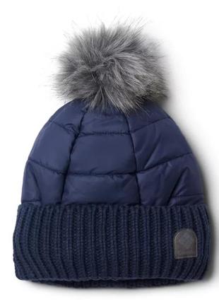 Женская шапка columbia sportswear snow diva beanie ночной1 фото