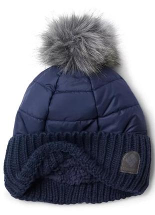 Женская шапка columbia sportswear snow diva beanie ночной2 фото