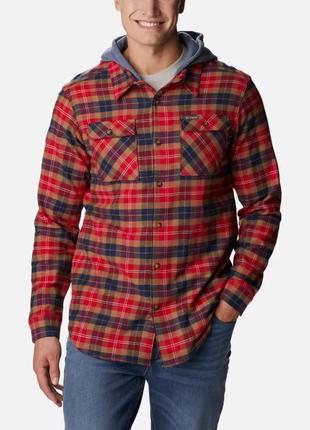 Мужская толстовка columbia sportswear flare gun stretch flannel рубашка с капюшоном