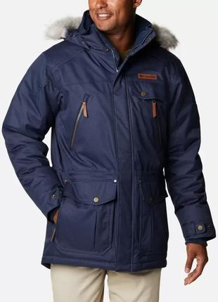 Чоловіча куртка columbia sportswear barlow pass 550 turbodown jacket пальто з капюшоном