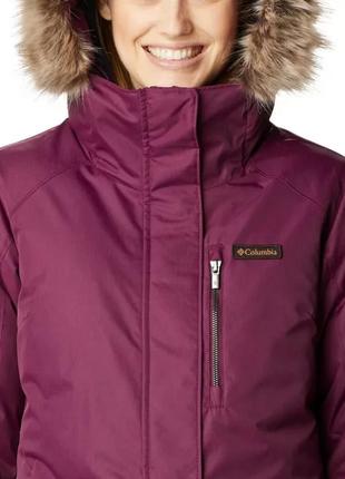 Длинная куртка женская columbia sportswear suttle mountain long insulated jacket4 фото