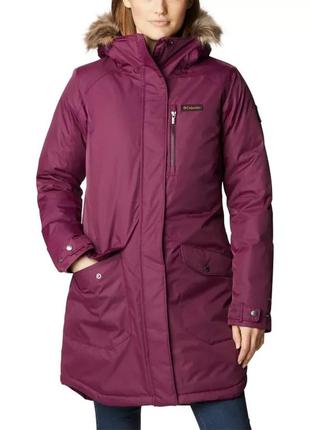 Длинная куртка женская columbia sportswear suttle mountain long insulated jacket1 фото