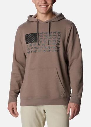 Мужская толстовка columbia sportswear phg game flag ii hoodie балахон