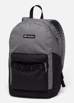 Сумка columbia sportswear backpack zigzag 18l рюкзак город серый, черный4 фото