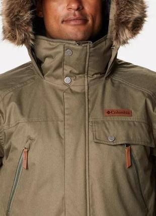 Чоловіча куртка columbia sportswear barlow pass 550 turbodown jacket пальто з капюшоном4 фото