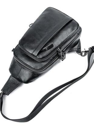 Шкіряна сумка-рюкзак jd4019a з декількома кишенями, бренд mcdee8 фото