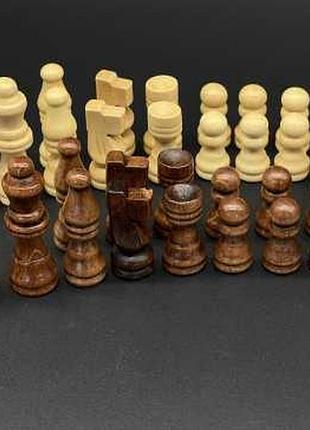 Комплект шахових фігур із дерева / комплект шахових фігур із дерева