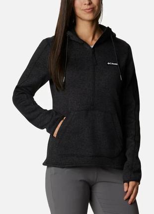 Женский свитер columbia sportswear weather fleece худи с флисом