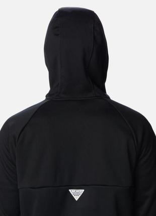 Мужская куртка с капюшоном columbia sportswear pfg terminal stretch softshell hooded jacket7 фото