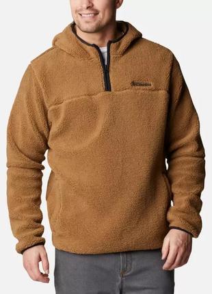 Чоловічий пуловер columbia sportswear rugged ridge iii sherpa pullover толстовка