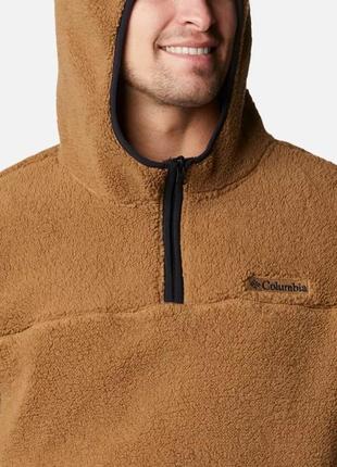 Мужской пуловер columbia sportswear rugged ridge iii sherpa pullover толстовка4 фото