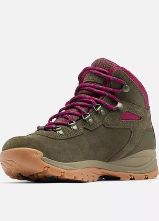 Женские водонепроницаемые ботинки columbia sportswear newton ridge plus waterproof amped hiking6 фото