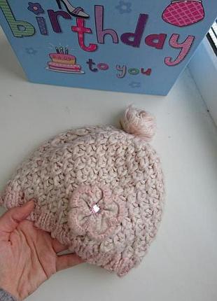 Тепла шапка accessorize angel 3-5 років