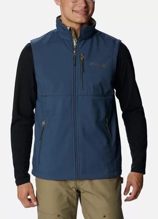 Чоловічий жилет безрукавка columbia sportswear men's phg ascender softshell vest1 фото