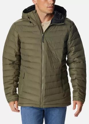 Мужская куртка с капюшоном columbia sportswear slope edge hooded insulated jacket
