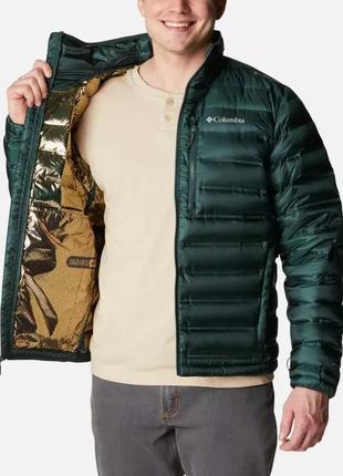 Мужской пуховик columbia sportswear men's pebble peak down jacket куртка5 фото