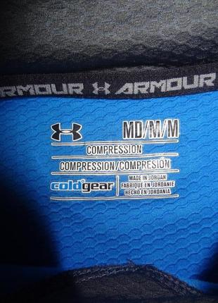 Компрессионная рубашка для мужчин under armour coldgear® armor elements mock m7 фото