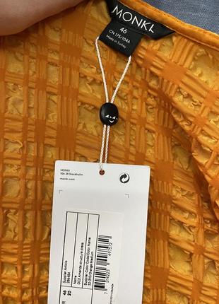 Оригінальне платтячко на запах молодіжного бренду monki розмір л/хл ціна 490 грн10 фото