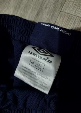 Мужские шорты / бриджи / umbro / синие спортивные бриджи / мужская одежда3 фото