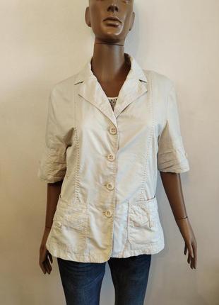 Летний пиджак рубашка lebecca, р.m – 5xl