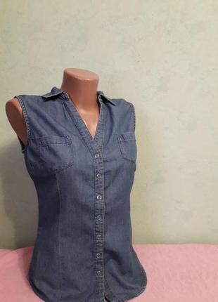 Сорочка без рукавів