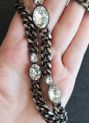 Givenchy ланцюг з кристалами