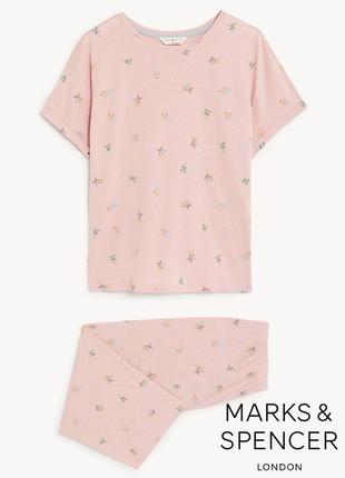 Пижамный комплект женская пижама marks&spencer р.s, m хлопок1 фото