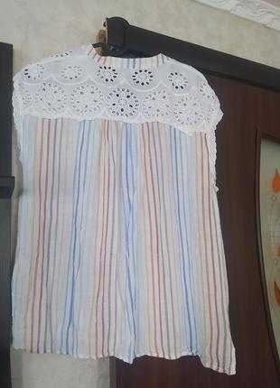 Сорочка в полоску святкова2 фото