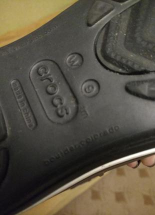 Сапоги резиновые crocs w9 - 39 - 25.5 см.4 фото