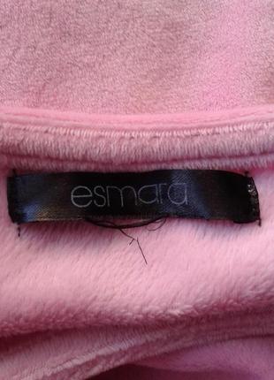 Подовжений велюровий рожевий світшот, сукня світшот esmara батал5 фото