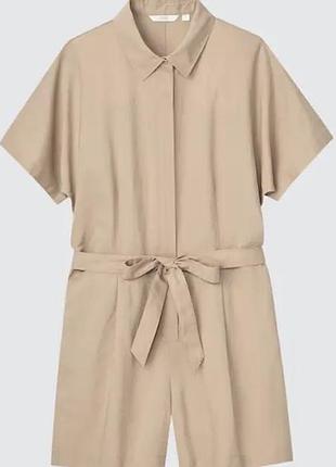 Комбінезон з льоном uniqlo m