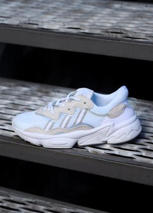 Кроссовки adidas ozweego white5 фото