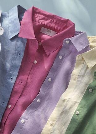Сорочки з преміум льону uniqlo