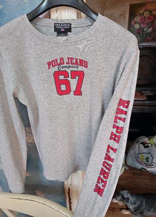 Ralph lauren polo принт лонгслив оригинал сша