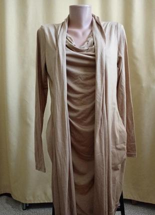 5. сукня з накидкою обманкою