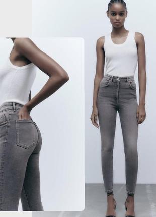 Zara джинсы скинни узкие джинсы zara