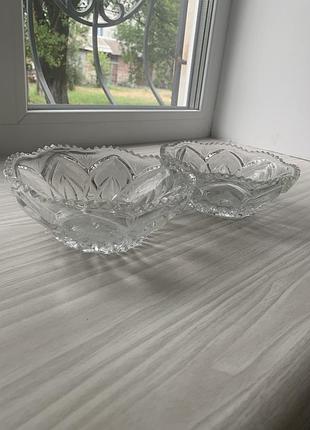 Салатниці кришталь