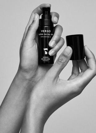 Масло для лица verso skincare super facial oil 30ml