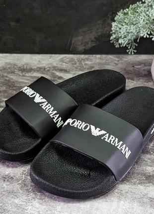 Тапочки в стиле emporio armani