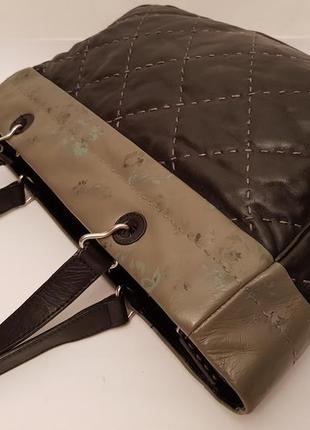 Radley! интересная эксклюзивная стеганая брендовая кожаная сумка3 фото