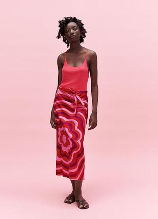 Юбка из льна