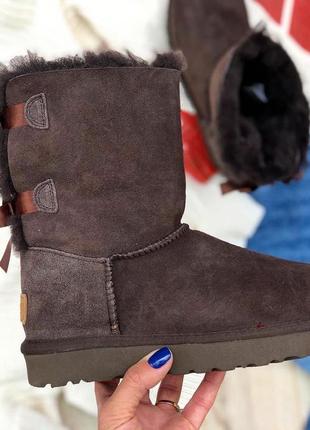 Уггі угги чоботи жіночі сапоги валянки ugg bailey bow 10162253 фото