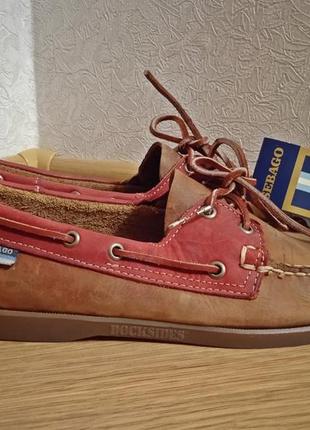 Мокасины sebago docksides..сша. оригинал. новые