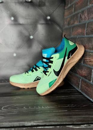 Мужские кроссовки nike pegasus green6 фото