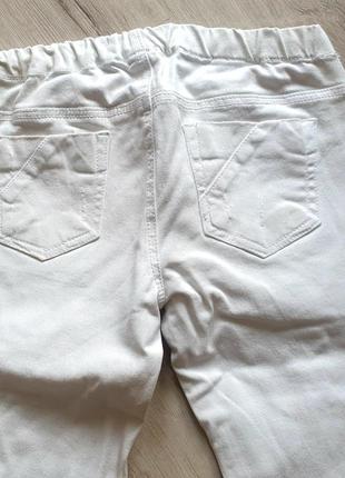 Білі джинси, джегінси, штани4 фото