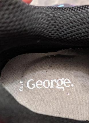 Прочные кожаные кроссовки от george9 фото