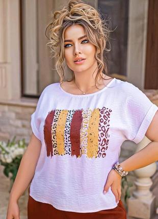 Большие размеры 💜 60 58 56 р 54 52 50 батал костюм лето набор комплект женский шорты блузка блуза футболка летний9 фото