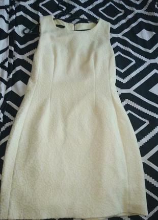 Красивое платье лимонного цвета 40 cocomore1 фото