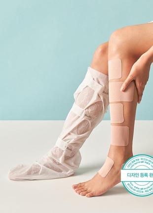 Маска-шкарпетки для ніг охолоджувальна bordo cooling leg mask