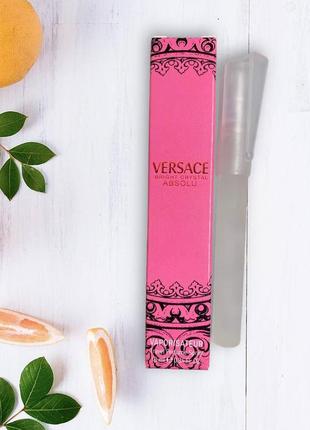 Духи спрей женские 10 мл (туречна) versace bright crystal absolu1 фото